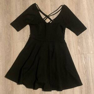 Black swan strapy dress